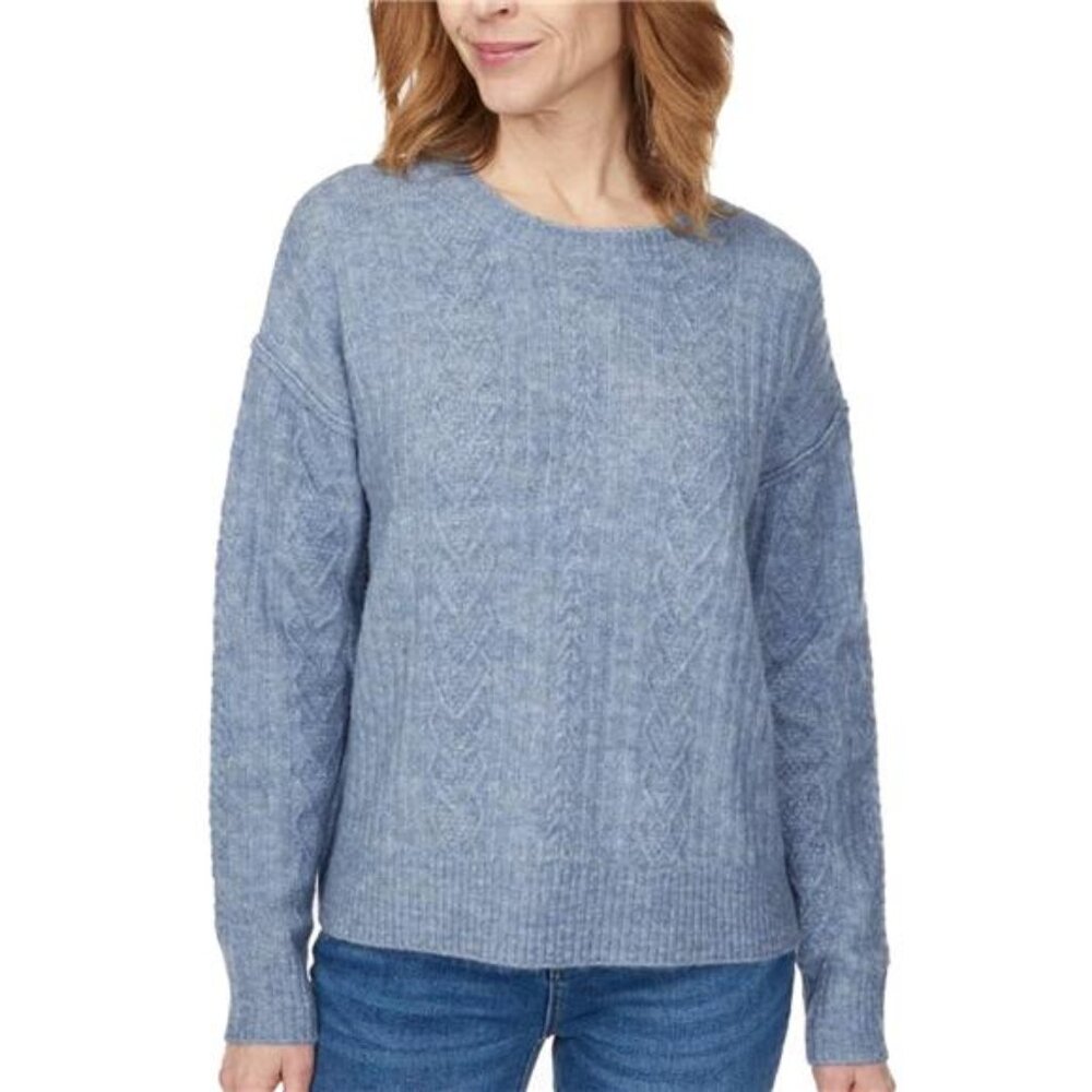 Legendary Outfitters  Woman's Cable Crewneck Sweater